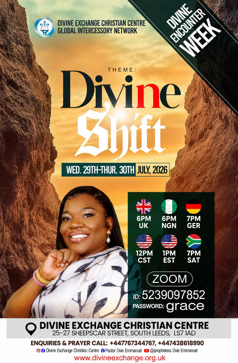 Divine Encounter Week - July 2026 Edition